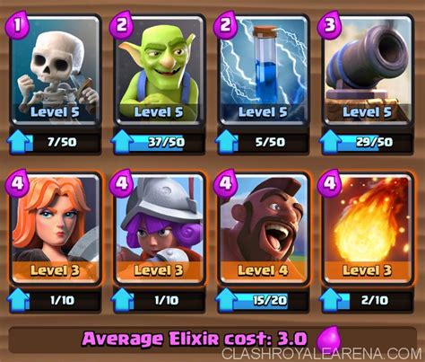 good arena 5 deck clash royale.